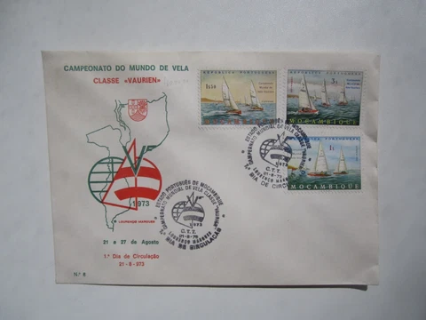 1972 MOZAMBIQUE "VAURIEN"  FDC COVER Cover