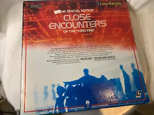 Close Encounters Third Kind Special Edition Laserdisc 2 LD LaserDisc Dreyfuss - Picture 1 of 10