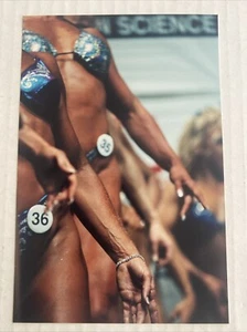 FEMALE BODYBUILDER @EVENT CLOSE-UP COLOR PHOTOGRAPH 4X6 #6 - Picture 1 of 1