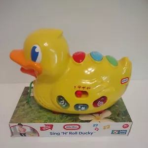 Little Tikes Sing N Roll Ducky NUEVO juguete de aprendizaje para niños pequeños pato - Imagen 1 de 8