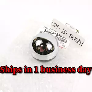 TOYOTA Genuine Lexus IS300 Altezza MR2 Spyder MRS Chrome Shift Knob 33504-53020 - Picture 1 of 10