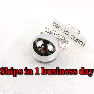 TOYOTA Genuine Lexus IS300 Altezza MR2 Spyder MRS Chrome Shift Knob 33504-53020 - Image 1 of 4