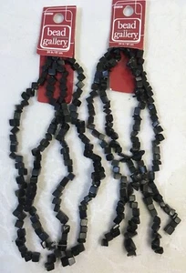 Halcraft Perlengalerie 48 Zoll schwarzer Jaspis Chips Halbedelsteinperlen - Bild 1 von 5