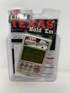 No Limit Texas Hold 'Em Poker - 814268002863 - Hand Held Electronic Game - Picture 1 of 4