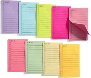 - to Do List Sticky Notes, 3"X5", 360 Sheets, Assorted Colors, to Do List Notepa - Picture 1 of 6