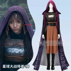The Acolyte Mae Halloween Costume Outfit Star Wars Adult Cosplay Women Suit Shoe - Picture 1 of 25
