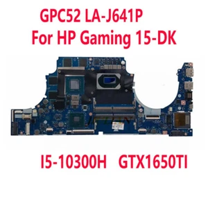 Placa madre GPC52 LA-J641P para computadora portátil HP Gaming 15-DK con I5-10300H GTX1650TI - Imagen 1 de 3