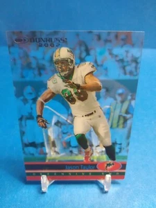 2022 Clearly Donruss Jason Taylor Retro 2002 Miami Dolphins Free Shipping - Picture 1 of 4