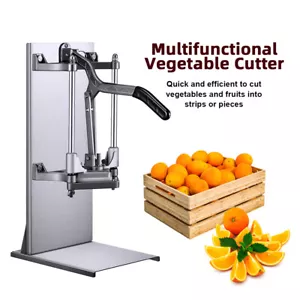 Kommerzieller Gemüseschneider Kartoffel Pommes Friteschneider Obstschneidemaschine 3 Größen - Bild 1 von 12