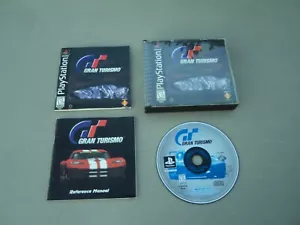 Gran Turismo PS1 Sony PlayStation 1, prima stampa completa di manuali - disco pulito - Foto 1 di 4