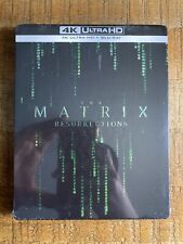 Matrix Resurrections w/ Steelbook Case (4K UHD + Blu-ray, 2 Discs) *NEW*
