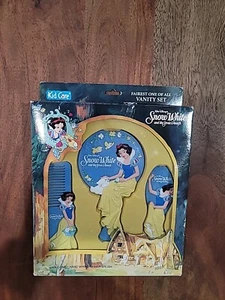 VTG 1990s Disney's Snow White & The Seven Dwarfs "Fairest One Of All" Vanity Set - Picture 1 of 3