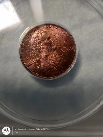 1992 LG Date Lincoln Mint ERROR Heavy Plating Bubbles on Both Sides ANACS MS 63 Cover