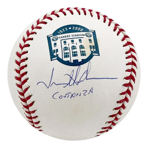 Jason Alexander Autographed Yankees Stadium Rawlings OML Baseball w/"Costanza" Cover