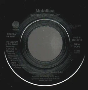 Metallica – Whiskey In The Jar / Turn the Page - Picture 1 of 2