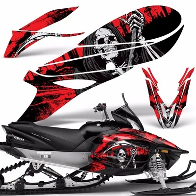 Snowmobile Graphic Decals Stickers For Yamaha Apex 2011-2018 REAPER2 R - Image 1 of 3