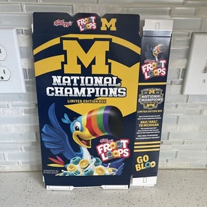 Froot Loops x University Of Michigan National Championships Limited Edition Box - Picture 1 of 6