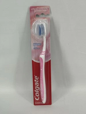 Colgate Wave Comfort Fit Toothbrush Ultra Soft Compact Head Pink - Image 1 of 2