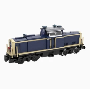 Puzzle Building Blocks V100 German Freight Train Car Series Toy Gift Set - Picture 1 of 2