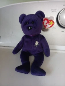 Ty Beanie Baby ~ PRINCESS Diana Bear 1997 ~ RARE & RETIRED! - Picture 1 of 7