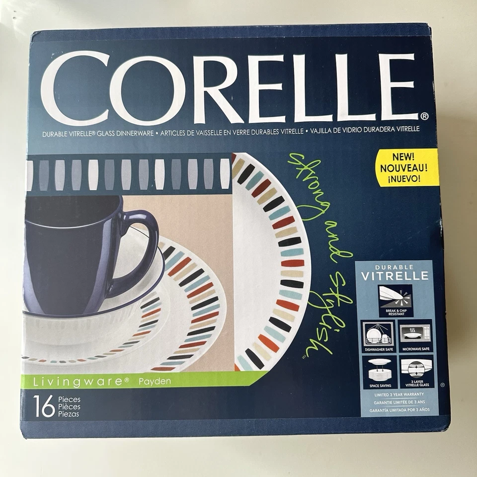 Corelle Classic Payden 16-Piece Dinnerware Set 1127445