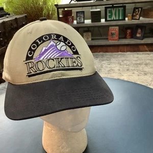 Vintage Colorado Rockies Snapback Mütze MLB Bank One Stadium Hergestellt in den USA - TOP! - Bild 1 von 8