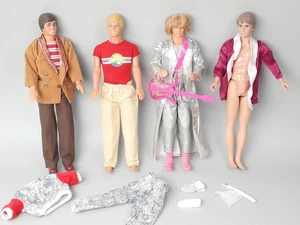 4x Barbie Ken Rockstars Puppe Outfit - vermutlich 80er Jahre Modepuppen Puppen - Bild 1 von 15