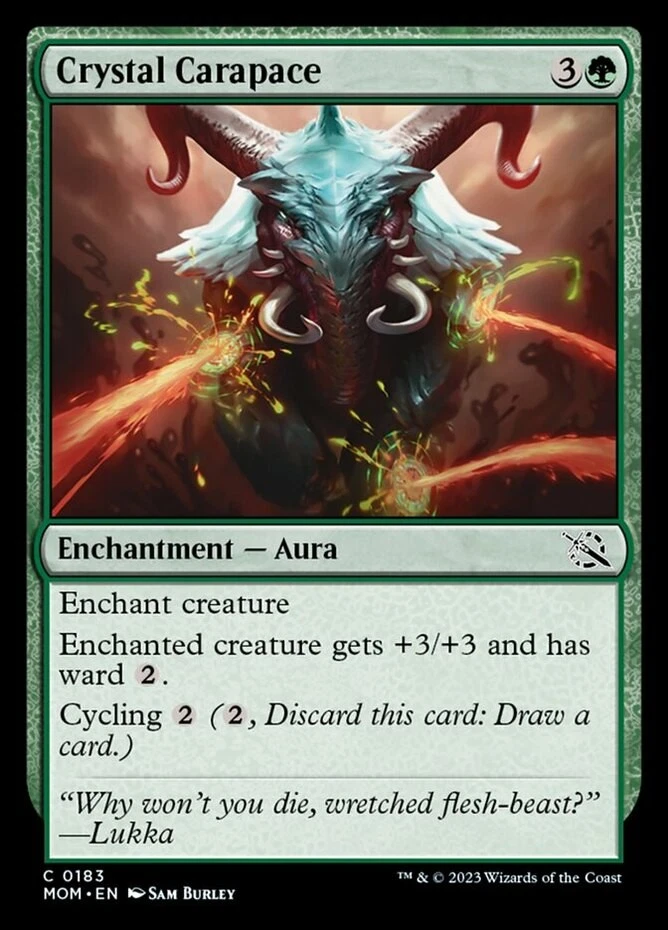 x1 Crystal Carapace - March of the Machines - NM - MTG - Image 1 of 1