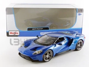 MAISTO 1/18 - FORD GT - 2017 31384BL - Picture 1 of 1
