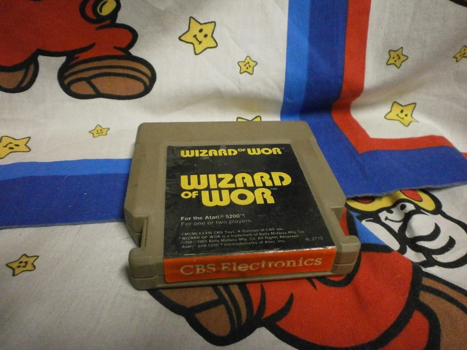 Atari 5200 Wizard of Wor Game - WORKS - Image 1 of 1