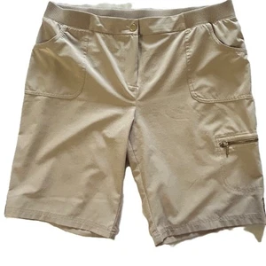 Zynergy Damen Shorts Gr. 2 Beige Stretch Taille 5 Taschen Lesen - Bild 1 von 13