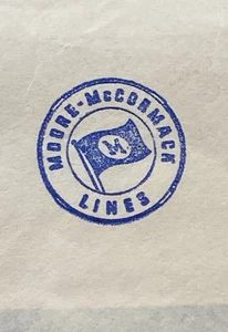 Moore McCormack Lines Rio Brazil 1953 Cover APO Army Air Force PS - Picture 1 of 3