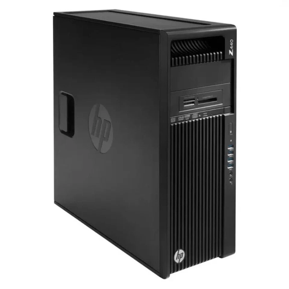 HP Z440 Workstation Xeon E5 1620 v4 8GB RAM 256GB SSD Nvidia K2000D Win 10 Pro - Imagen 1 de 4
