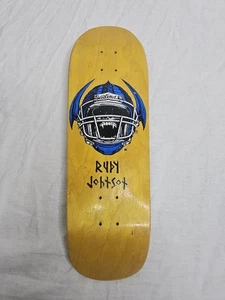 Rare Blind Rudy Johtsot Jock Skull Miniature Skateboard Deck 14" Mini - Picture 1 of 10