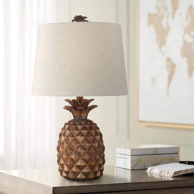 Regency Hill Paget Coastal Tropical Style Accent Table Lamp 23.75 High - Image 1 of 4