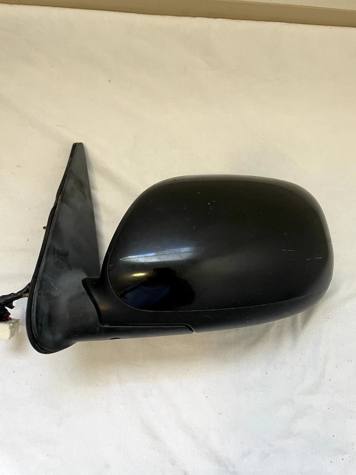 2001-2007 TOYOTA SEQUOIA  SR5 LEFT DRIVER SIDE VIEW MIRROR BLACK OEM BB5-R53 - Image 1 of 4