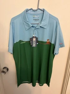 Men’s rsvlts breakfast club caddyshack polo shirt nwt never worn xl - Picture 1 of 3