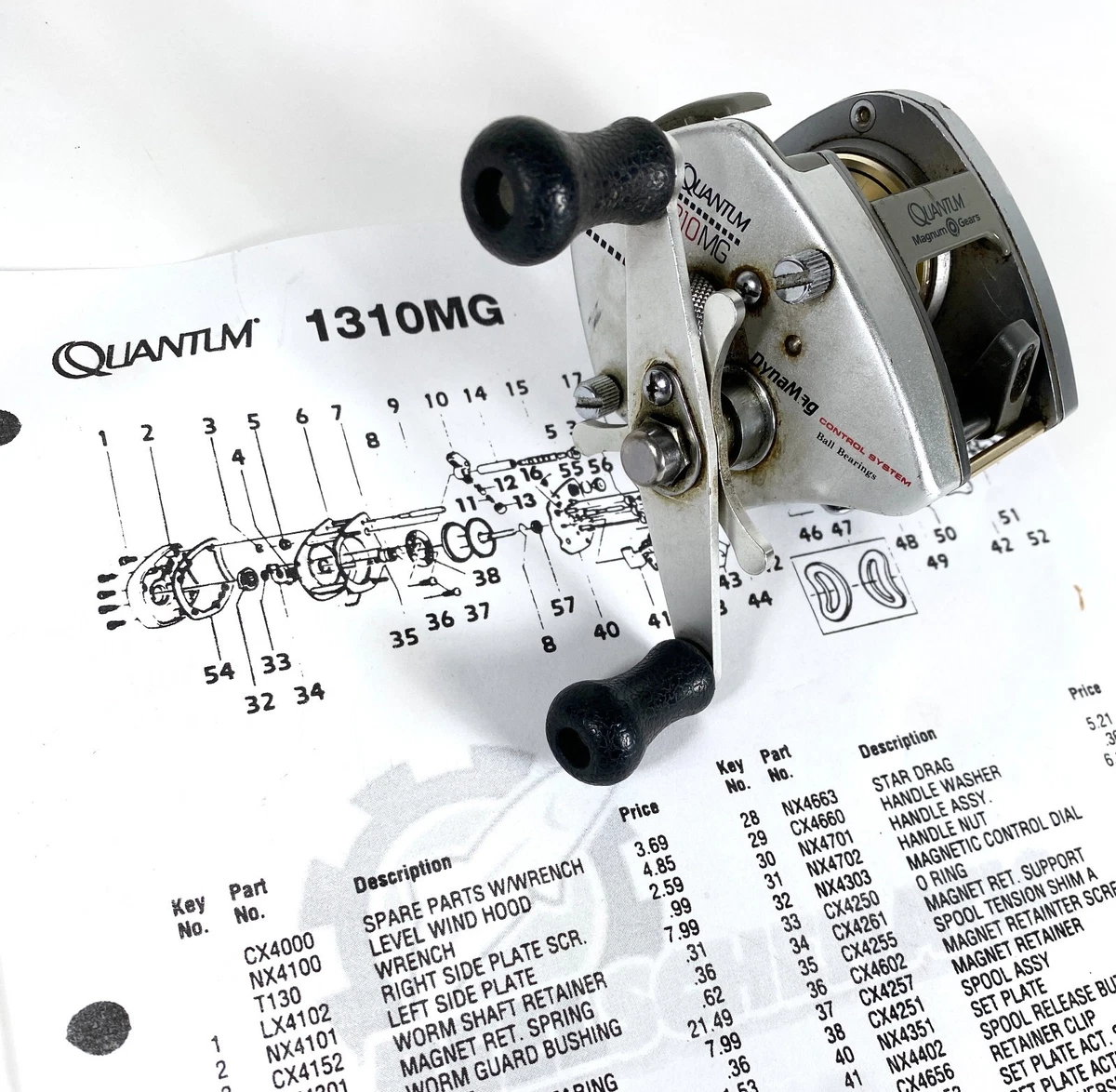 Quantum Baitcast Reel 5.1: 1 Gear Ratio Fishing Reels for sale | eBay