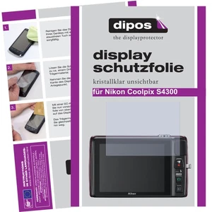 2x Screen Protector for Nikon Coolpix S4300 Protection Crystal Clear dipos - Picture 1 of 4