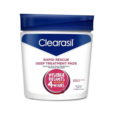 Clearasil Rapid Rescue - Deep Treatment Pads 6/90 ct. - Image 1 of 2