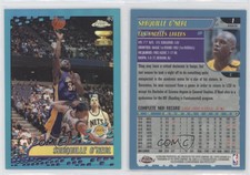 2001-02 Topps Chrome Refractor Shaquille O'Neal #1 HOF