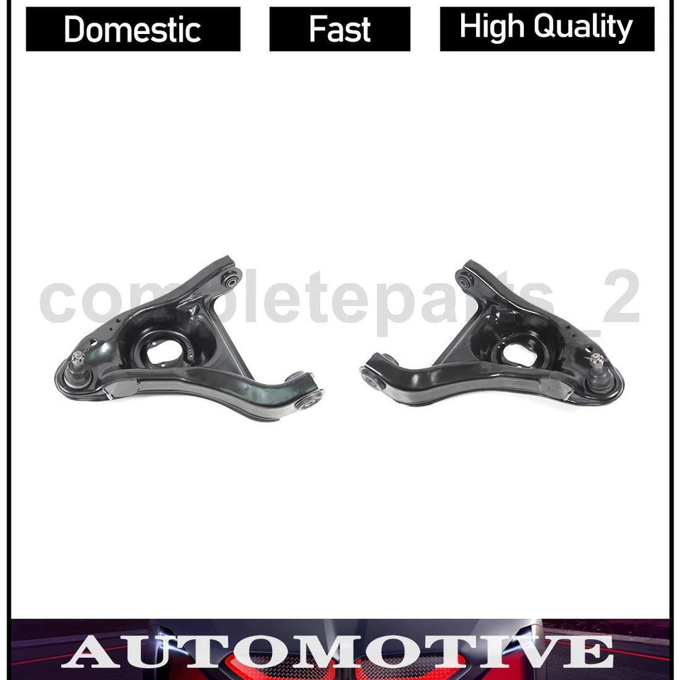 Conjunto de 2 juntas esféricas e braço de controle inferior para Buick Century 1975 1974 1973 - Imagem 1 de 4