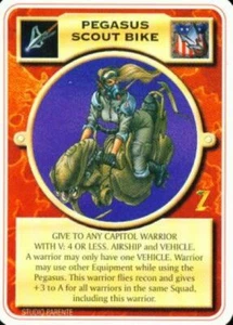 PEGASUS SCOUT BIKE Warzone Doom Trooper Doomtrooper 1st Ed Español NM/M - Imagen 1 de 1