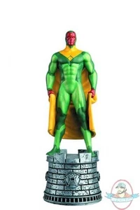 Marvel Chess Figurine Magazine #23 Vision White Ro Eaglemoss - Picture 1 of 1