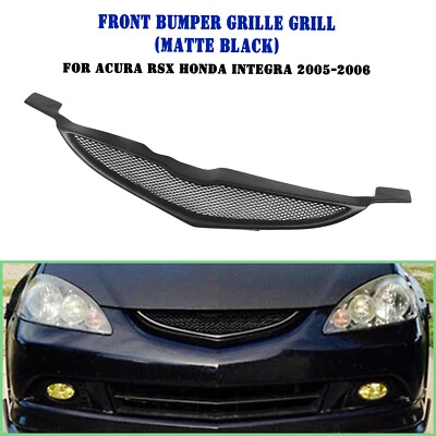 Front Bumper Grille For Acura RSX Honda Integra 2005-2006 Fiberglass — 第 1/4 张图片