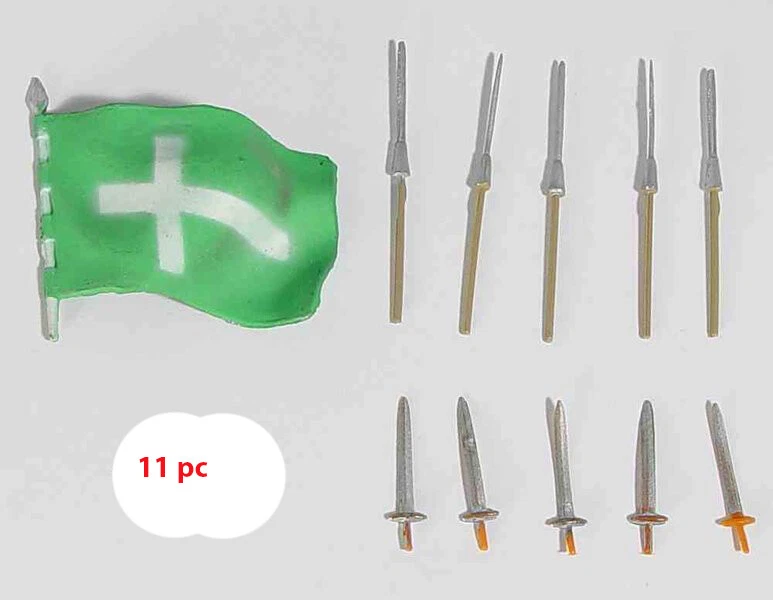 Original Elastolin weapons for 40mm Figures # 6 - Image 1 of 1