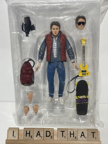 NECA ULTIMATE MARTY MCFLY 1:12 FIGURE 6”NEW BACK TO THE FUTURE NO BOX Cover