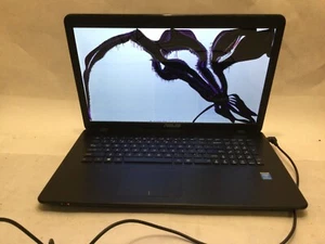 ASUS X751L 17.3” / Intel Core i3 UNKNOWN SPECS / (CRACKED!) MR - Picture 1 of 4