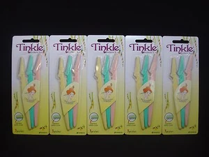15 Tinkle Eyebrow Razor Stainless Safety Cover (3 Razors/Pack, Total 5 Packs) - Picture 1 of 2