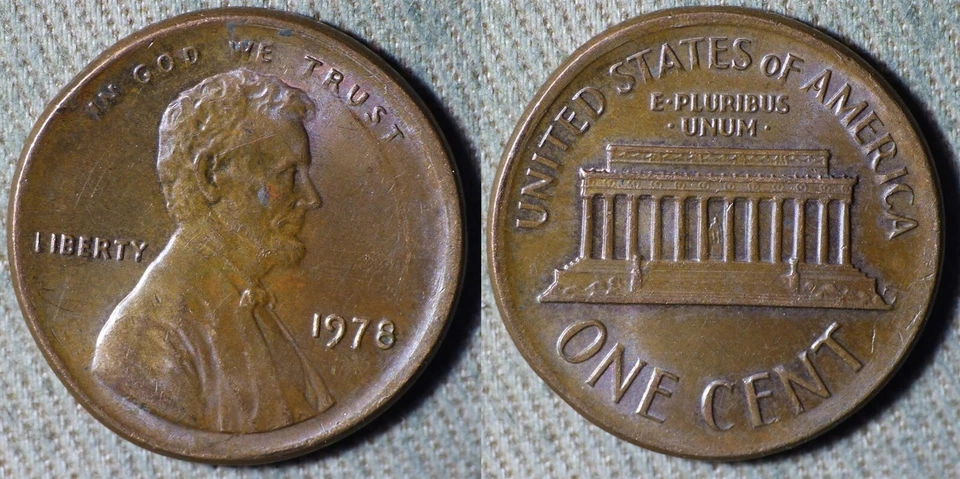 Error : 1978 Cent Broadstruck IREC2949 - Image 1 of 1